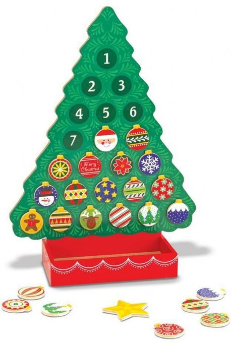 Countdown to Christmas Wooden Advent Calendar version 1