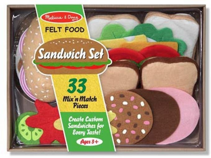 Felt Food Sandwich Set version 2
