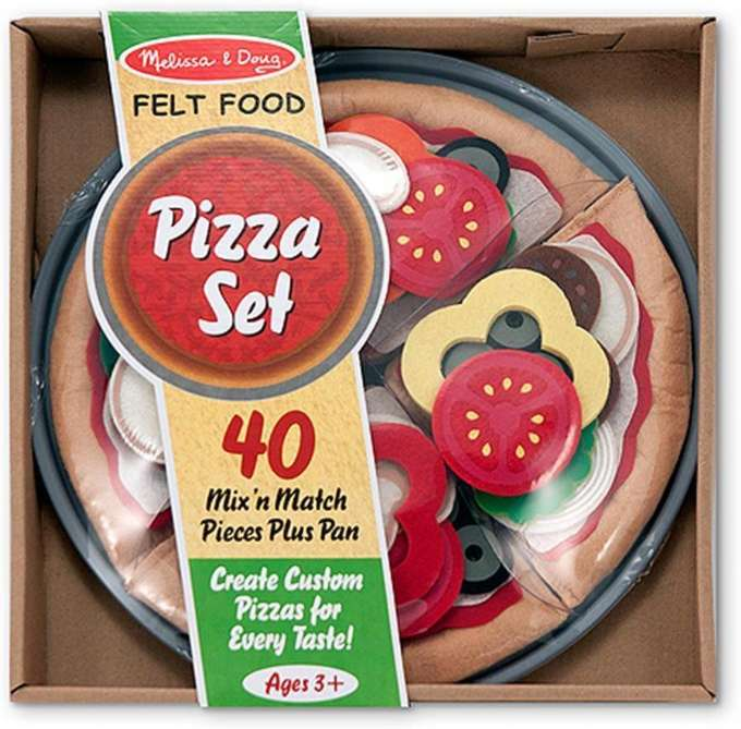 Felt Food Pizza Set version 2