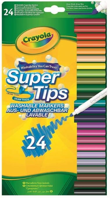 Super Tips Washable markers 24 pcs version 1