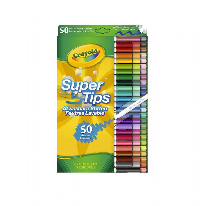 Super Tips Washable markers, 50 pcs version 4