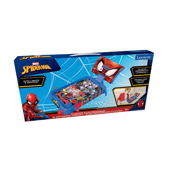 Spiderman-flipperipeli nell ja valolla version 2