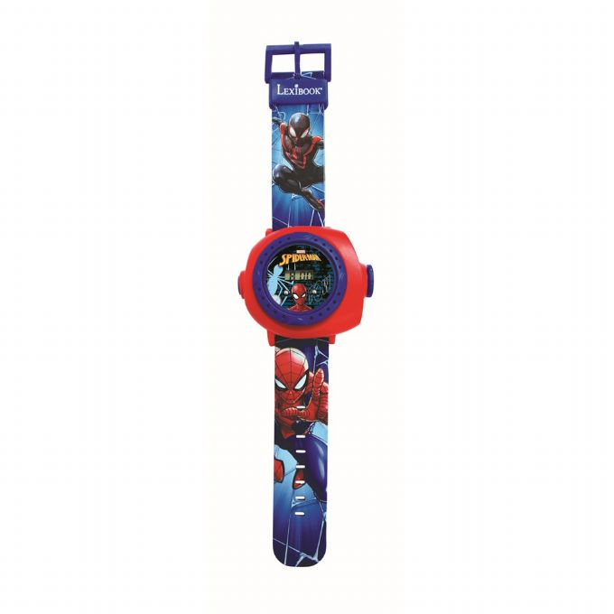 Spiderman-kello projektorilla version 2