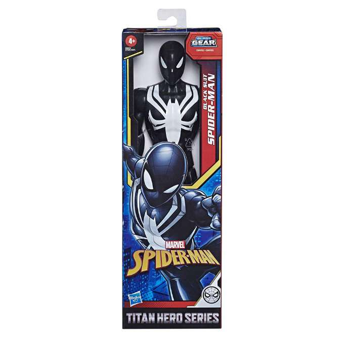 Svart kostym Spiderman Titan Hero 30 cm version 2