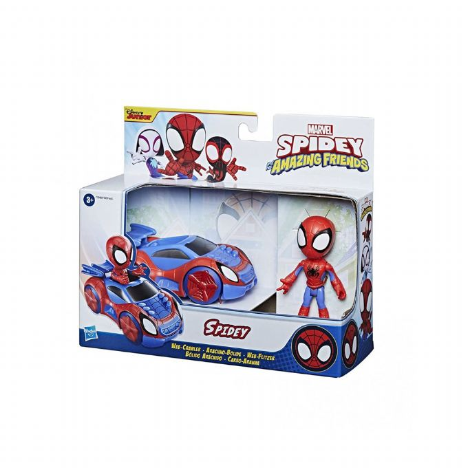 Spidey Figure with Car version 2