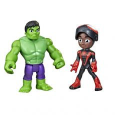 Spidey Hulk and Miles Morales