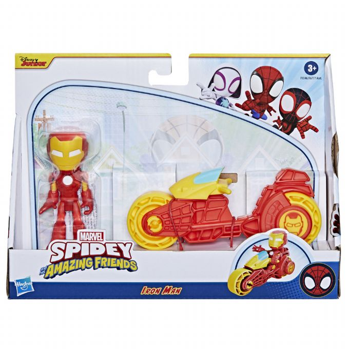 Spiderman Motorcykel Iron Man version 2