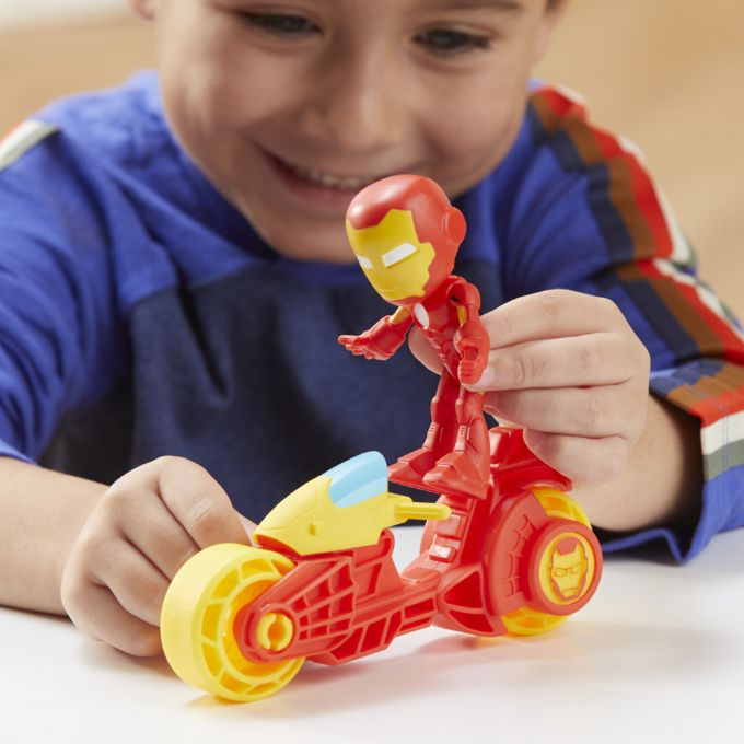 Spiderman Motorcykel Iron Man version 3