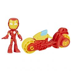 Spiderman Motorrad Iron Man