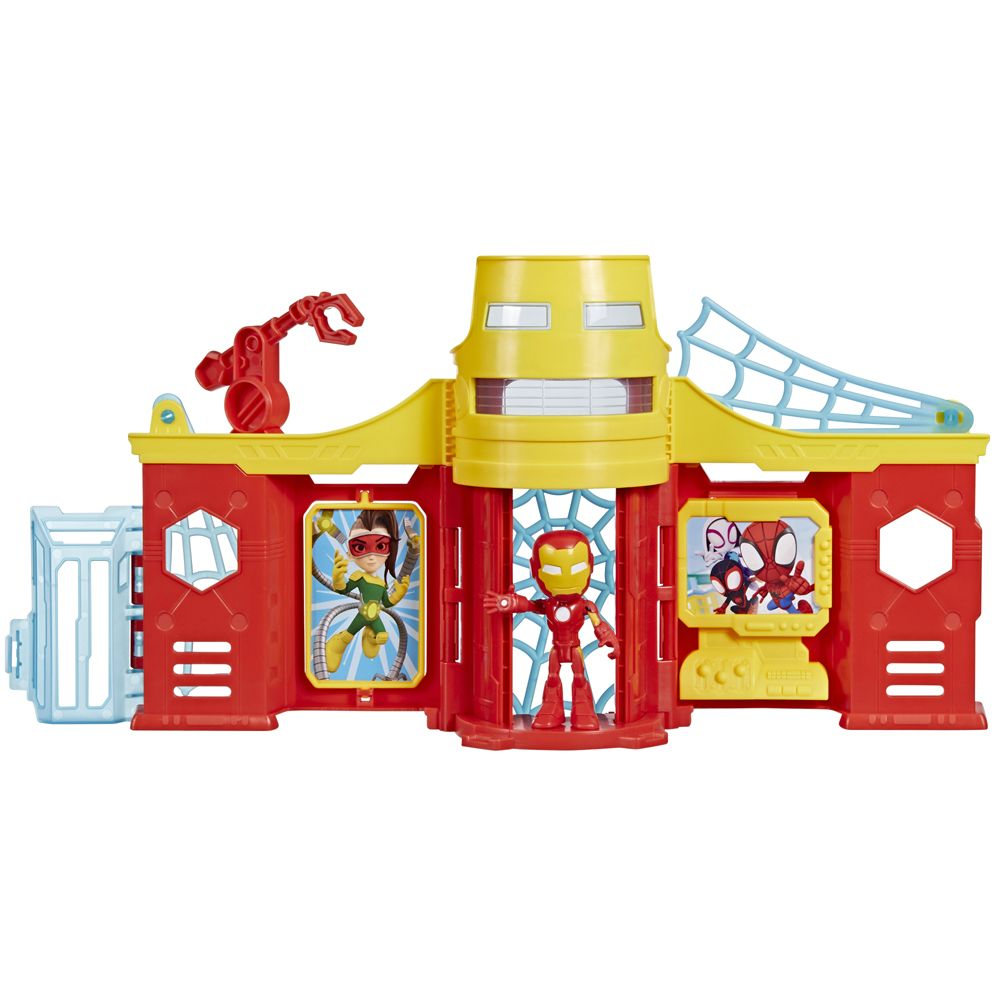 Spidey Iron Man Tower Playset