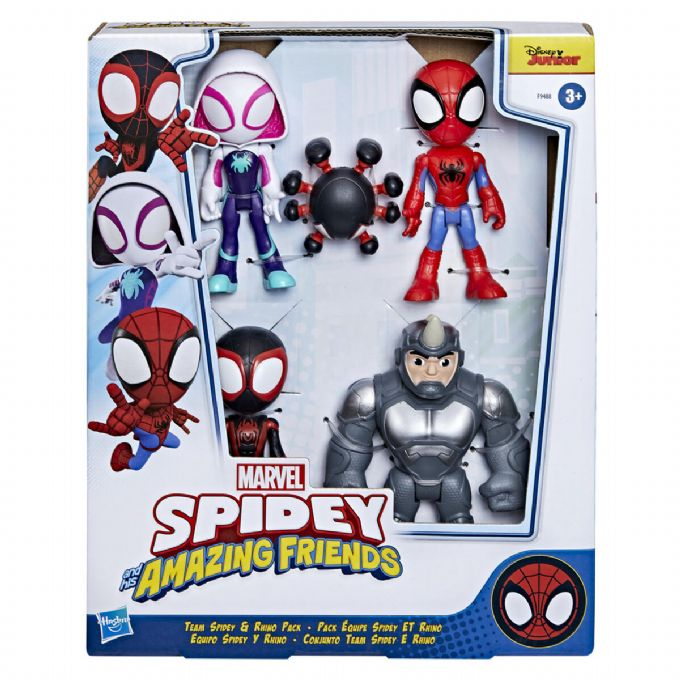 Spiderman Spidey Figurer 5-pack version 2