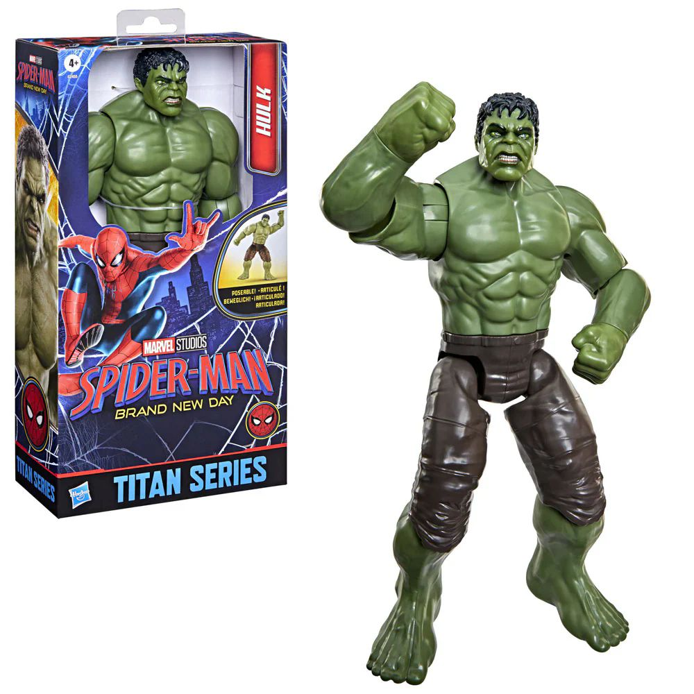 Spider-Man Delux Titan Figur Hulk Spider-Man Delux Titan Figur Hulk