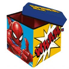 Spiderman-jakkara silytystilalla