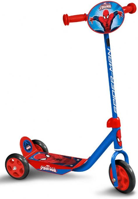 Spiderman scooter med 3 hjul version 1