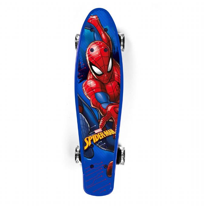 kølig Kollisionskursus Giftig Spiderman Pennyboard - Marvel Avengers Skateboard 599390 Shop - Eurotoys.dk