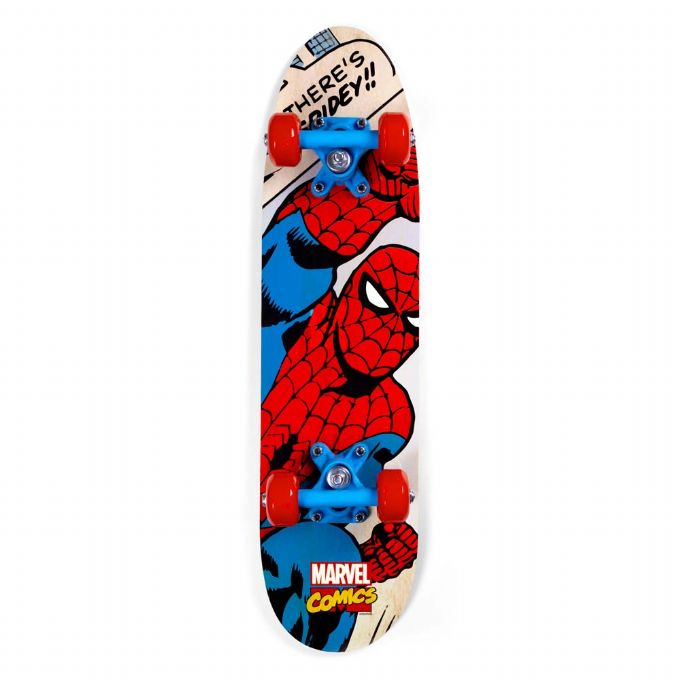Spiderman-Skateboard aus Holz version 2