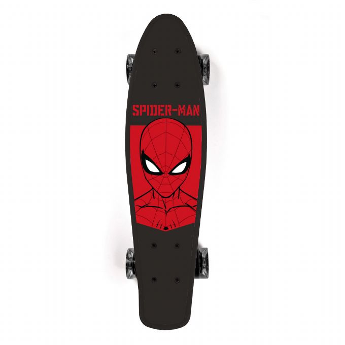 Spiderman Pennyboard svart og rd version 1