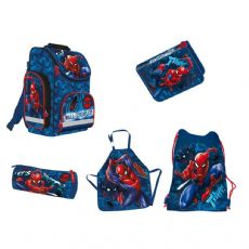 Spiderman School Bag Set 5 Parts