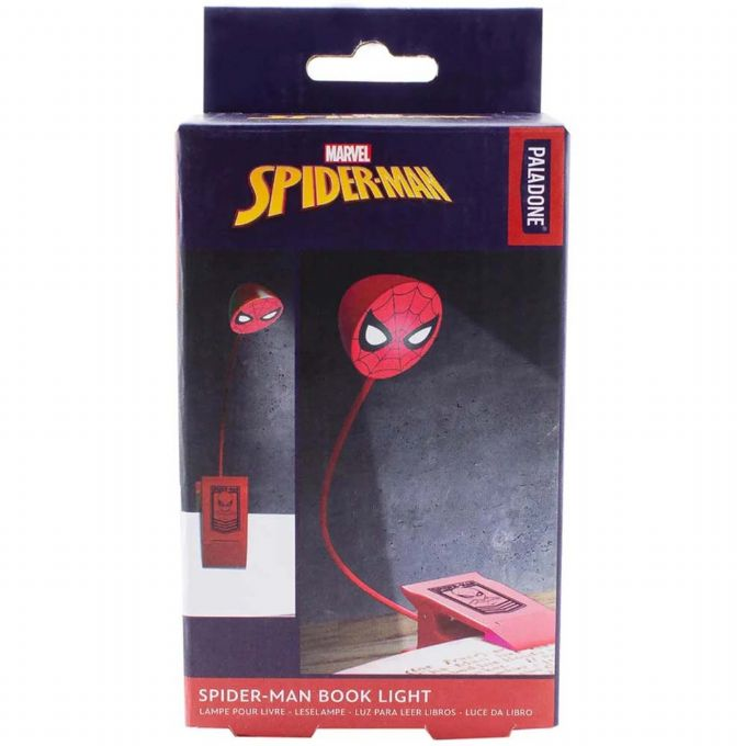 Spiderman-Buchlampe version 2