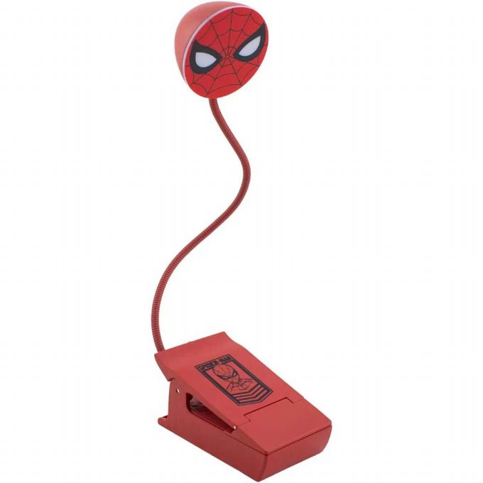 Spiderman-Buchlampe version 1