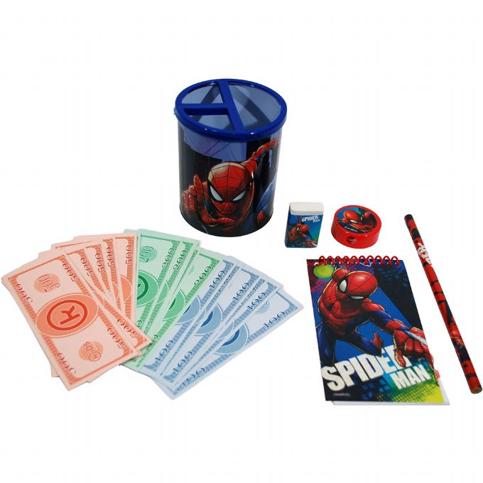 Spiderman-kassakaappi tarvikkeineen version 3