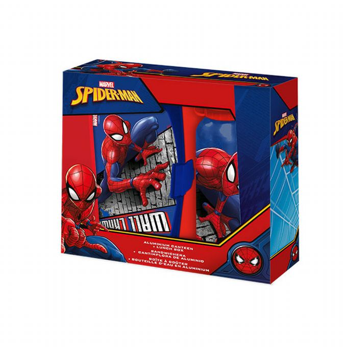 Spiderman lunsjboks og drikkeboks version 2