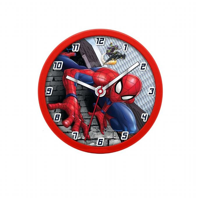 Spiderman Vggklocka  25 cm version 1