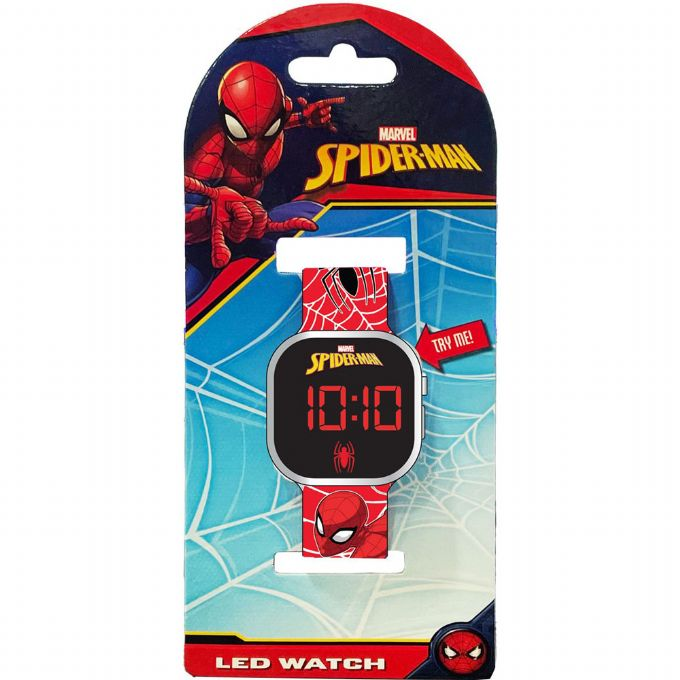 Spiderman LED-klocka version 2