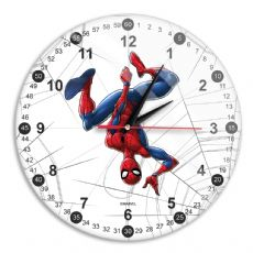 Spiderman White Analog Wall Clock