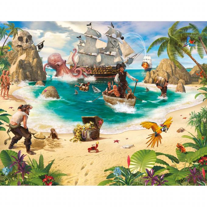 Pirates and Treasure Hunt -taustahahmo version 3