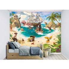 Pirates and Treasure Hunt Wallpaper