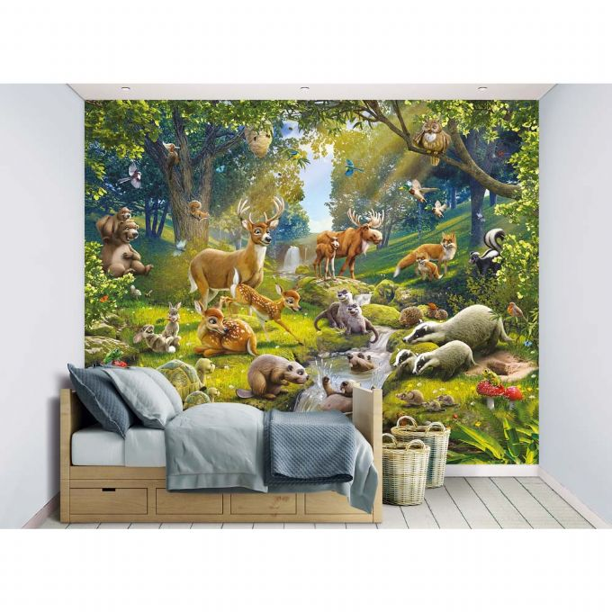 Walltastic Animals of The Forest Mural version 1