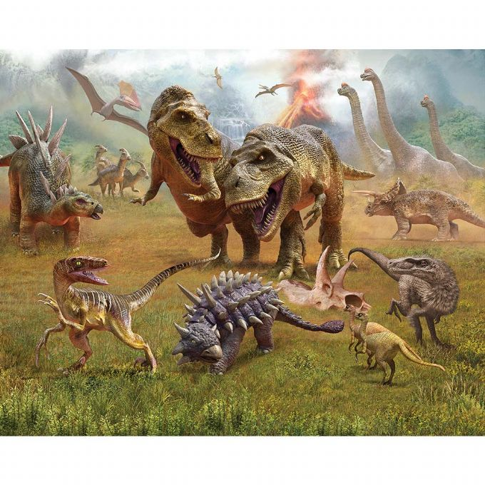 Dinosaur Landskab Tapet version 3