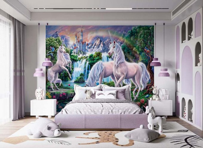 Unicorn Paradise Wallpaper version 1