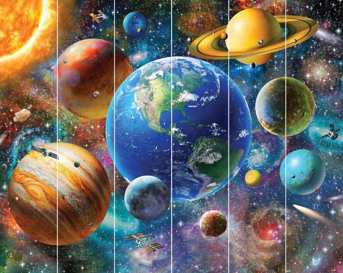 Solar System Wallpaper version 2
