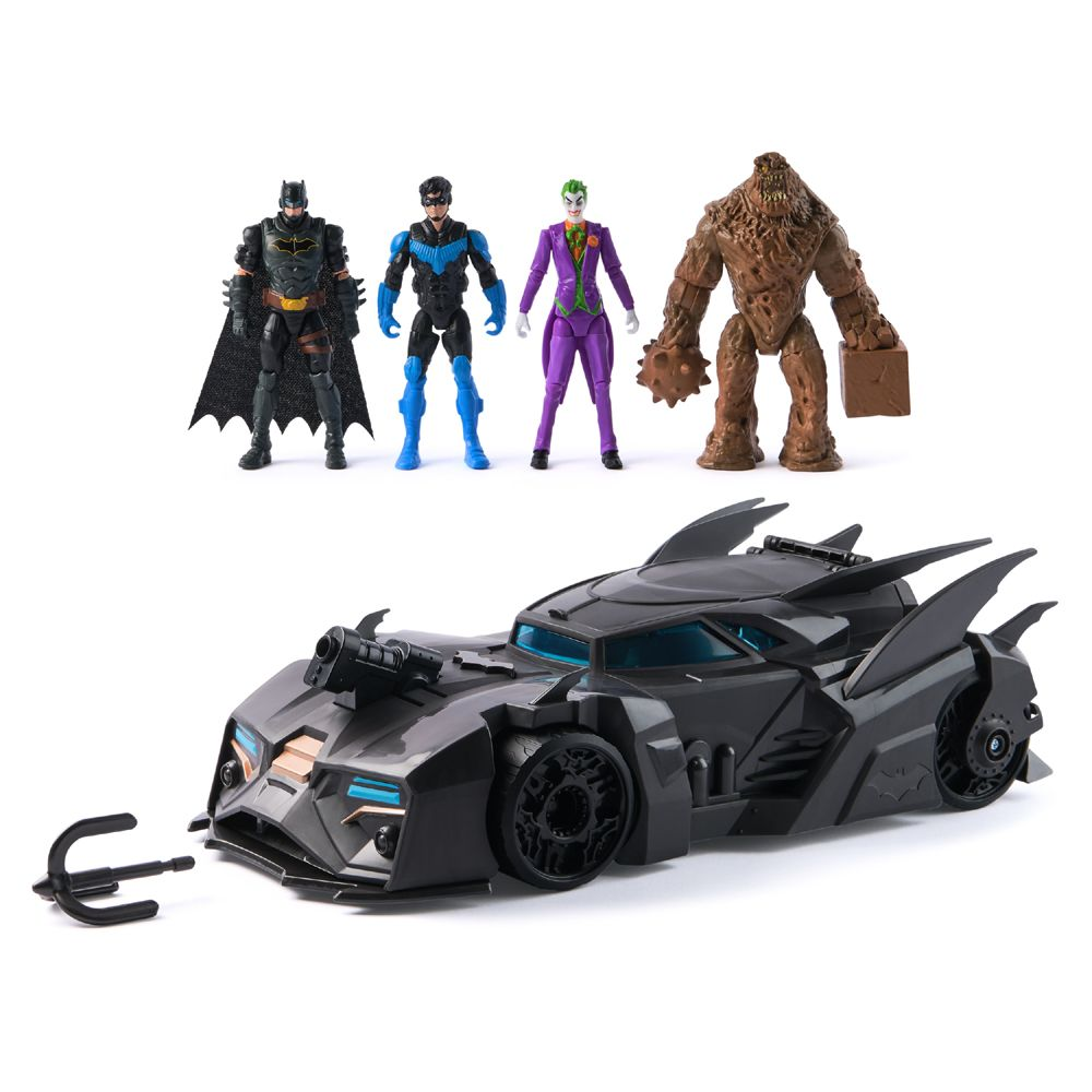 Crusader Batmobile med Figurer