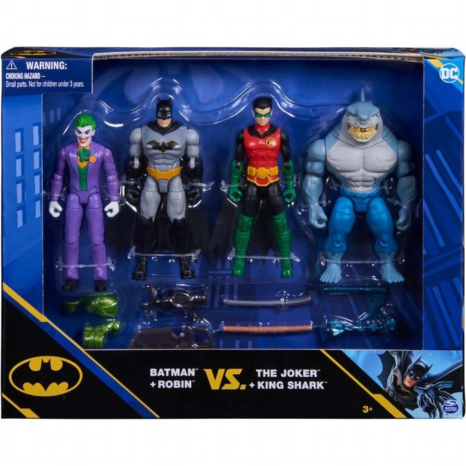 Batman DC Figures 4-pakning version 2