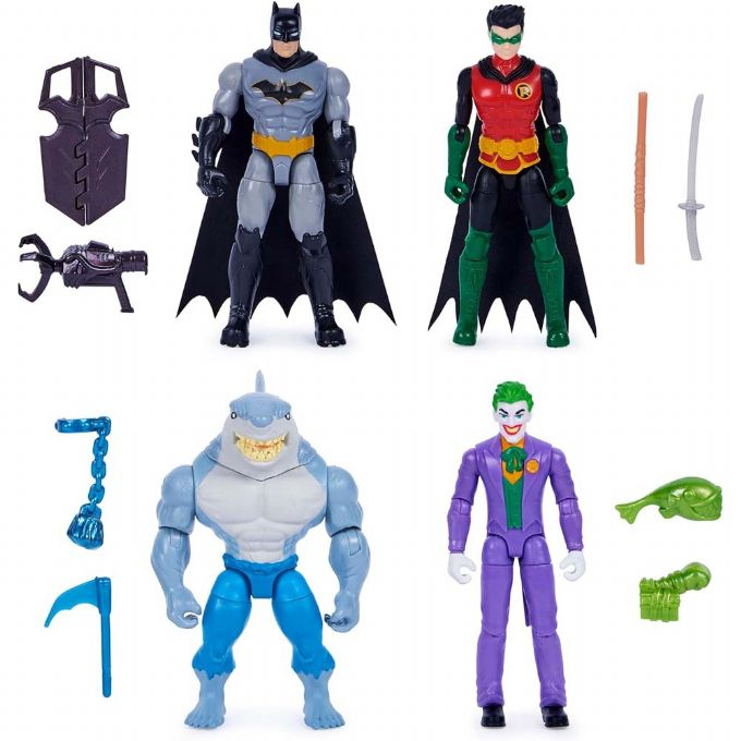 Batman DC Figures 4-pakning version 1