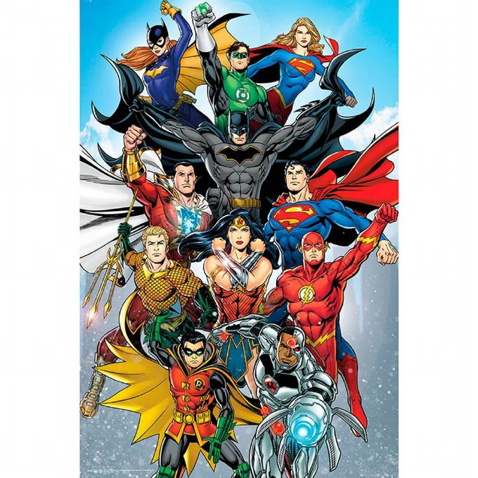 DC Comics Poster 91,5x61 cm version 1