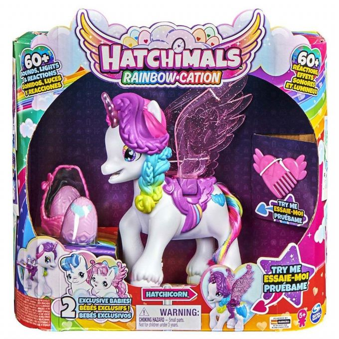 Hatchimal's Hatchicorn Flapping Wings version 2
