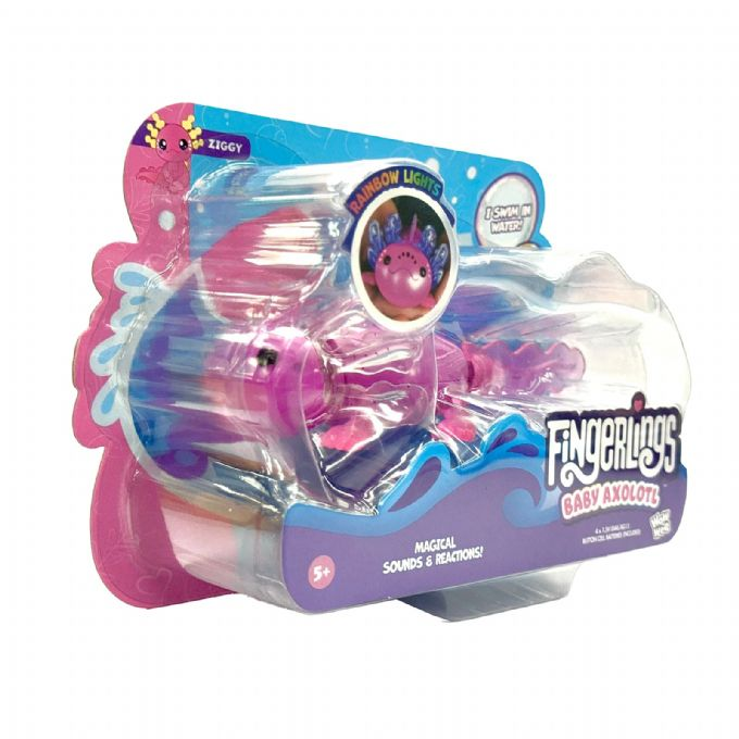 Fingerlinger Glitter Axolotl version 2