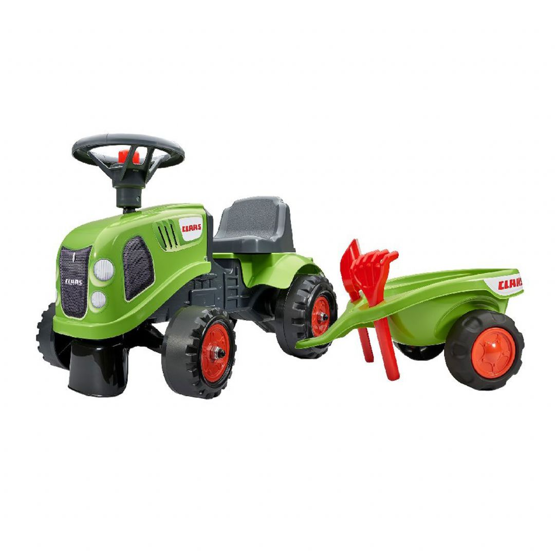 Falk Claas gå traktor med tilbehør