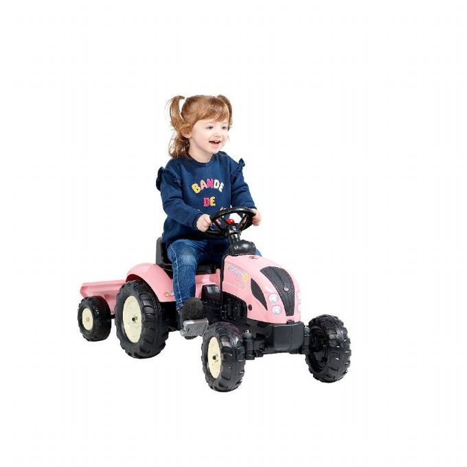 Falk Tractor Country Farmer Pink version 2