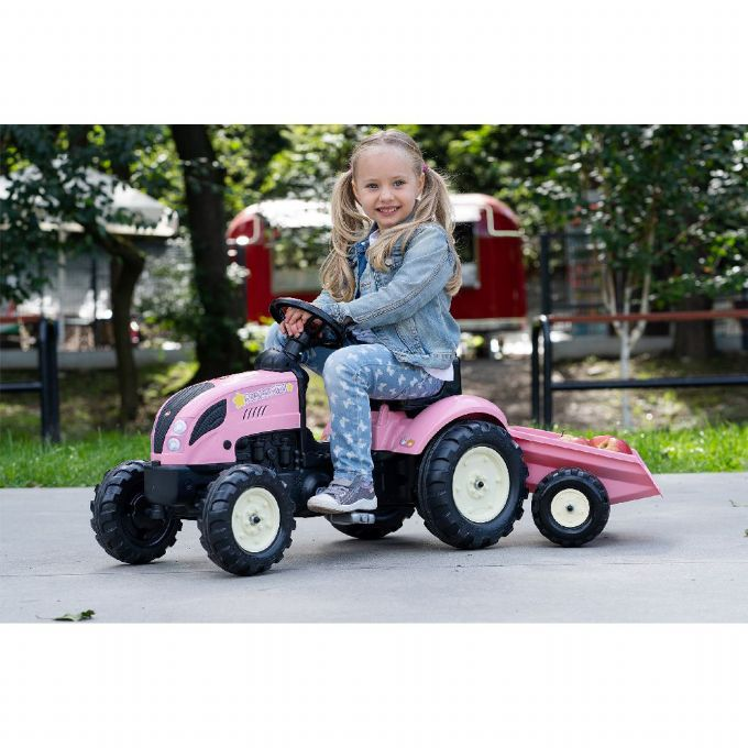 Falk Tractor Country Farmer Pink version 4