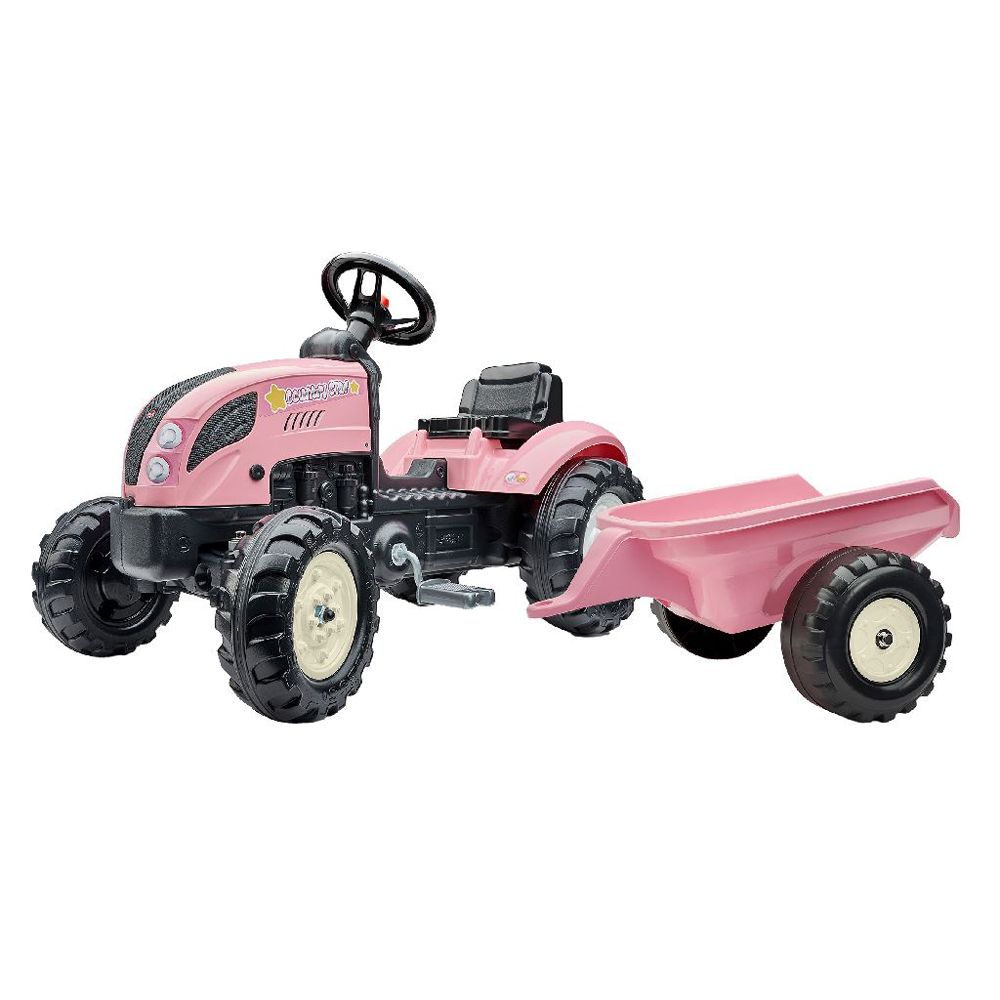 Falk Traktor Country Farmer Pink