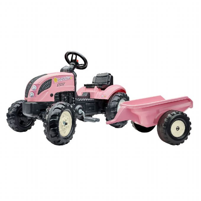 Falk Traktor Country Farmer Pink version 1