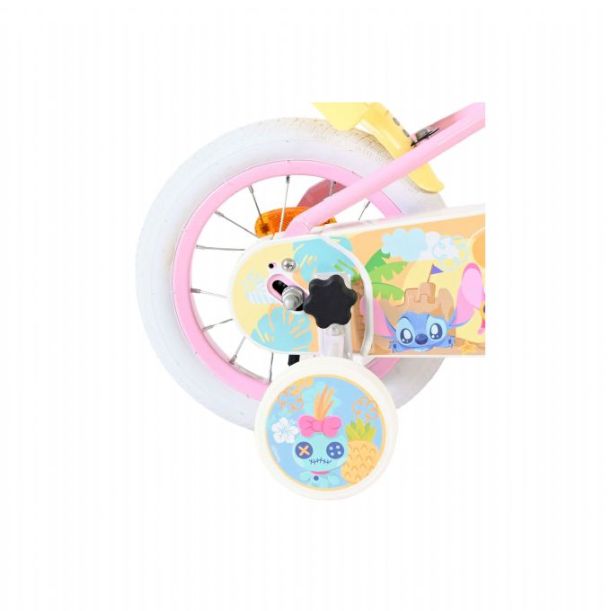 Stitch Pink cykel 12 tommer version 2