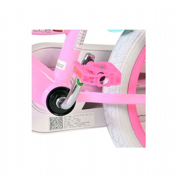 Paw Patrol Girls cykel 14 tommer version 9