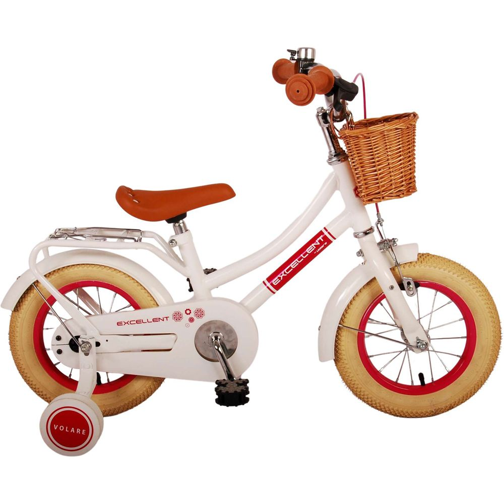 Excellent Børnecykel 12 tommer Hvid Børnecykler 211898
