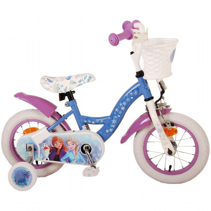 Se Frost - Børnecykel Med Støttehjul - 12'' - Disney Frost 2 - Volare hos Eurotoys